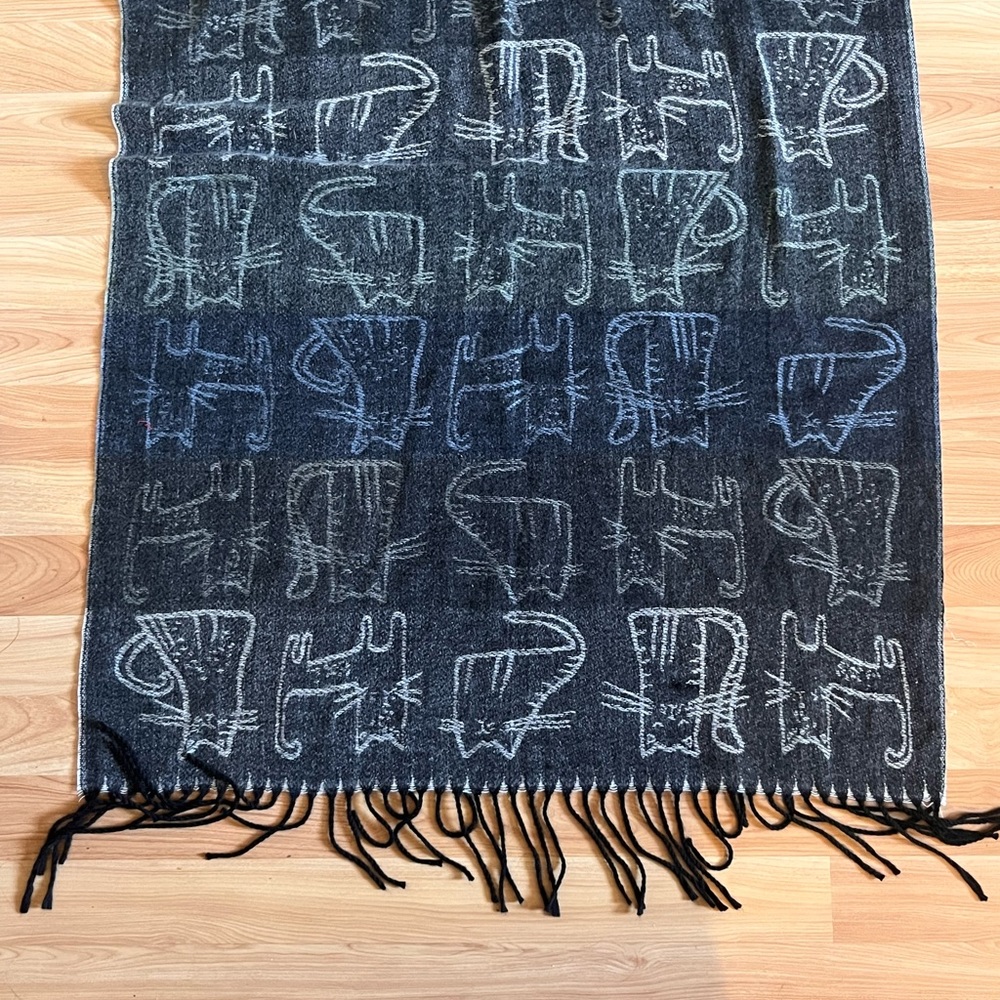 cat scarf thick
